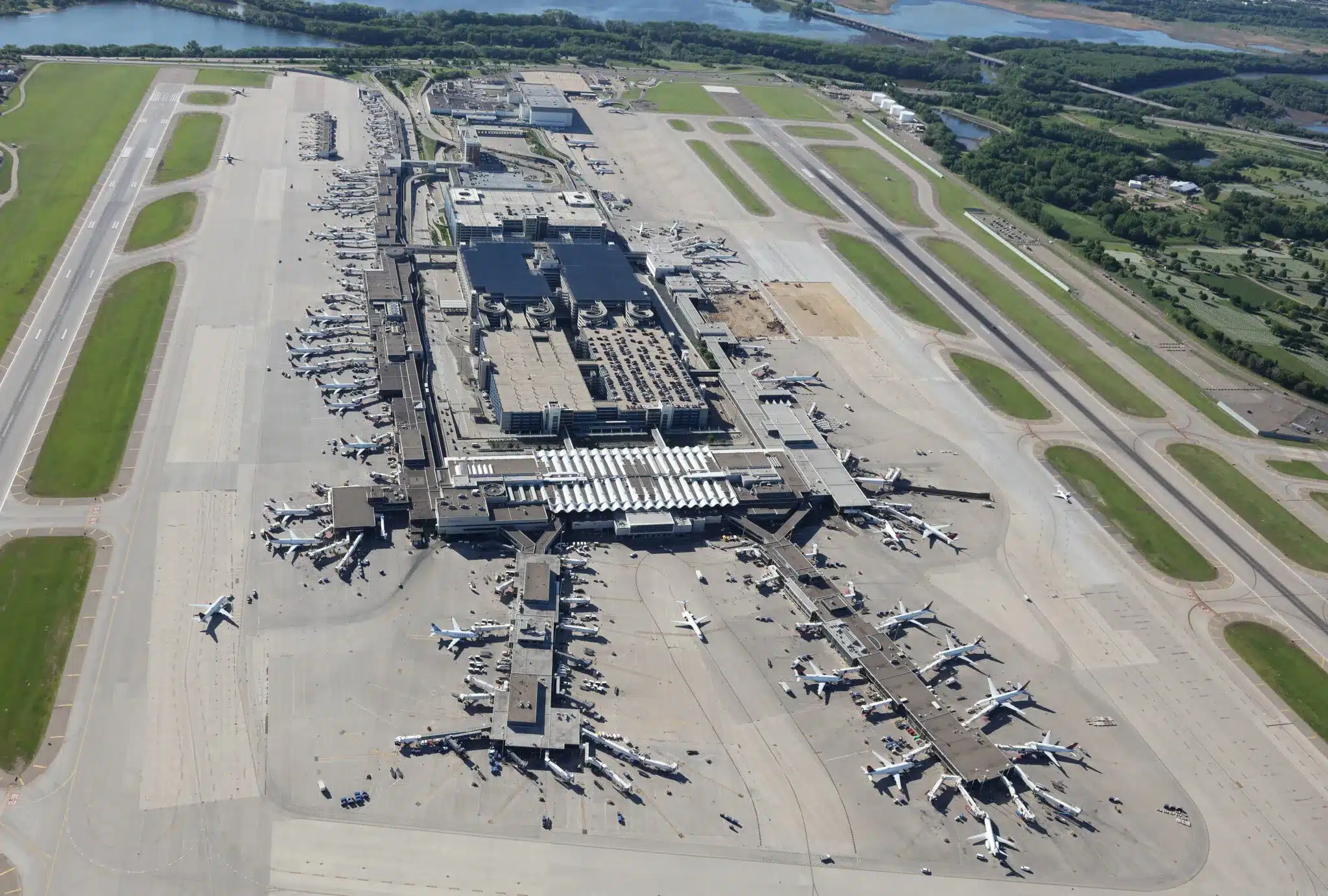 AG MSP Passenger flow