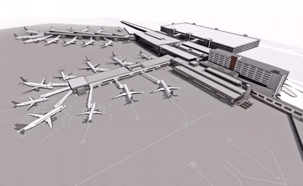 Bradley International Airport (BDL) Terminal A Inline Baggage Screening Building